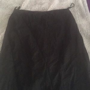 Long black skirt